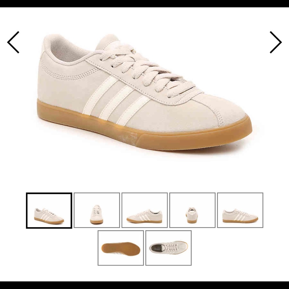 ADIDAS COURTSET SNEAKER- BEIGE - Picture 2 of 8